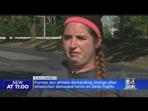 Denna Laing demands changes after wheelchair damaged twice on Delta flights