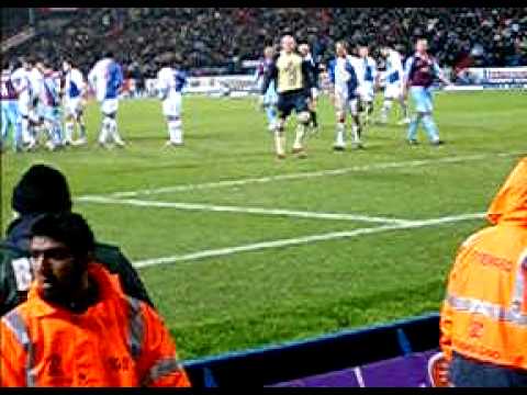 Carlos Teves penalty at Blackburn Rovers 17/03/07