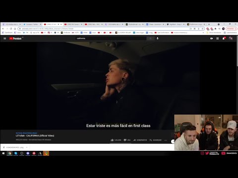 COSCU BANDIDO Y REI REACCIONAN A LIT killah - CALIFORNIA (Official Video)