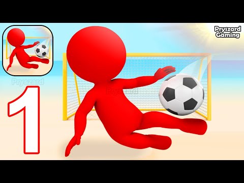 Crazy Kick! Fun Football Game - Gameplay Walkthrough Part 1 Control Going Ball (iOS, Android) - YouTube