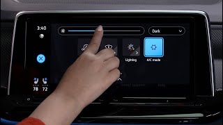 Volkswagen Changing Screen Brightness