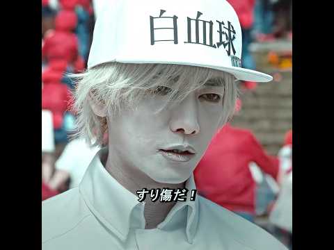 傷ができると、かわいい血小板ちゃんたちが登場する。🤗💥｜はたらく細胞（2024）#shorts #jdrama #shortsfeed #trending