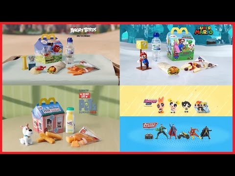 The Best Happy Meal Toys Commercials of All Around The World Latest 2016