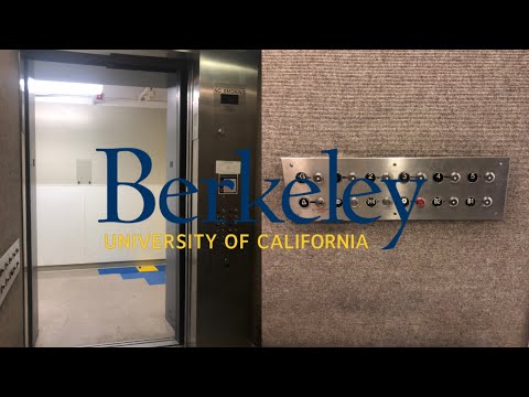 Very Interesting Dover Traction Elevator-Birge Hall-UCB-Berkeley, CA