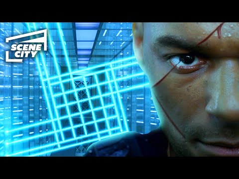 Resident Evil: Laser Grid Trap (MOVIE SCENE)