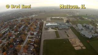 preview picture of video 'RC Flight Camera FPV over Mattoon in the fall'