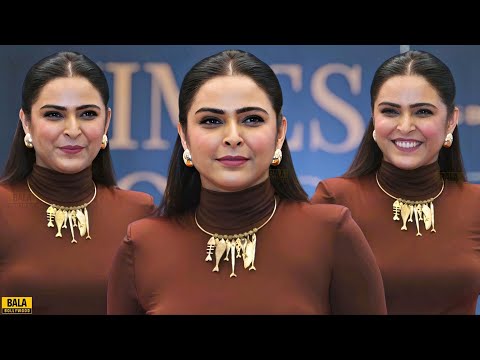 Madhurima Tuli Wows In Chocolate Brown Bodycon at Times Food & Night Life Awards 2025