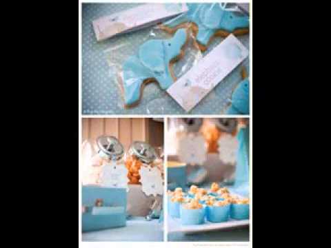 DIY Elephant baby shower decorating ideas