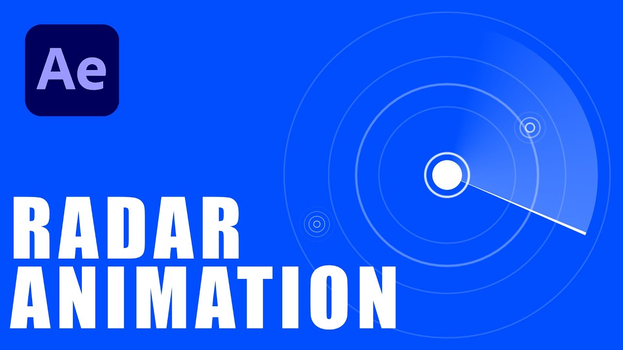 Radar Animation in After Effects Tutorial