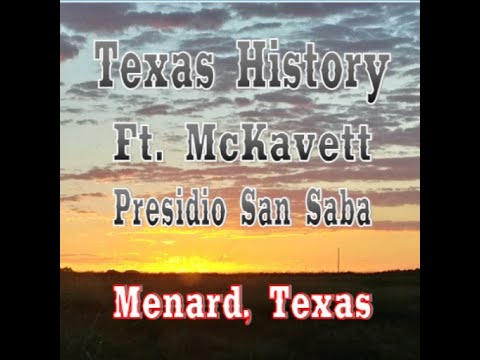 Texas Towns - Menard