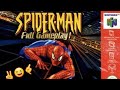 Spider Man N64 Full Gameplay Black Suit Spider Man