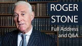 Roger Stone | Full Address and Q&amp;A | Oxford Union
