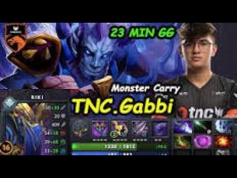TNC Vs Geekfam - Gabbi Timbersaw MVP Hard Carry Dota 2