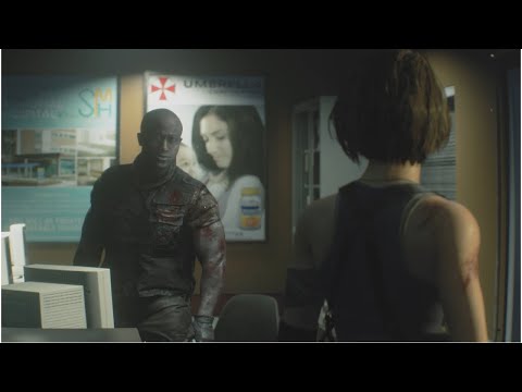 Resident Evil 3 Remake Pt 36 - High Stakes {Blind Hardcore Knife Run}