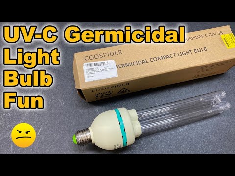 UV-C Bulb for the True Smell Of Sunshine