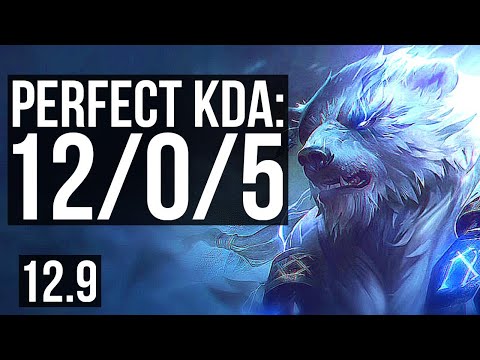 VOLIBEAR vs KAYLE (TOP) | 12/0/5, 65% winrate, Legendary | EUW Diamond | 12.9