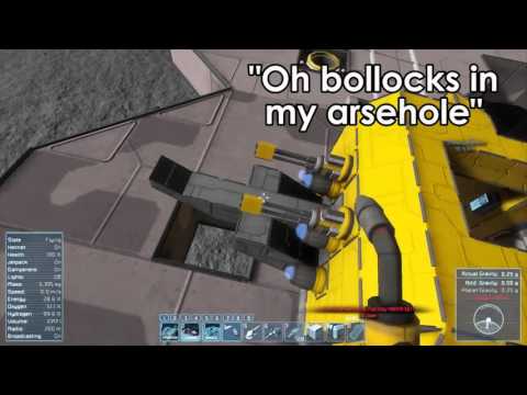 Space Engineers: Noobs building spaceships - Funny Moments