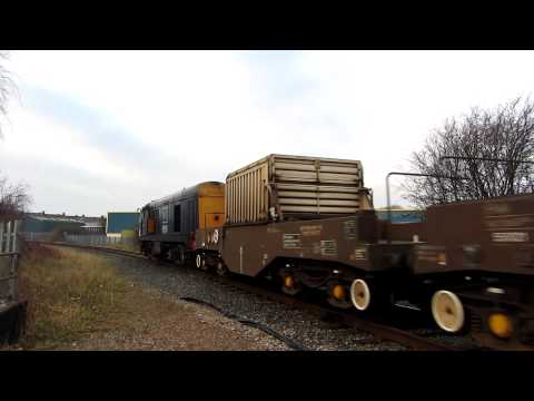 37423+20303. 6C51. Morecambe. 6C52 Heysham. 31/01/12.