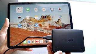 How To Connect External Hard Drive/SSD To iPad!