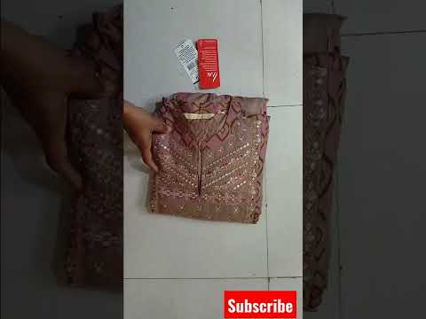 Ajio🌟party wear kurti 🌟 unboxing #ajiohaul #partywear #shorts
