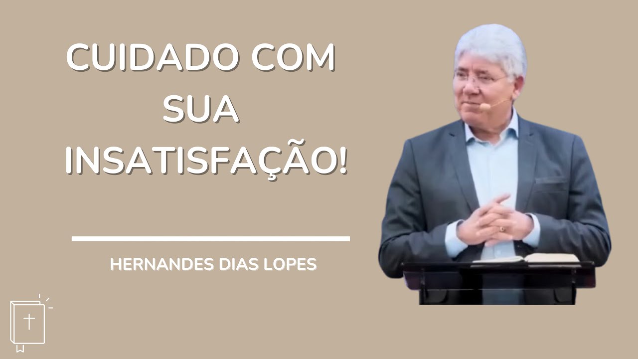 Sua Guerra é contra o Diabo e Não contra PESSOAS - Hernandes dias Lopes