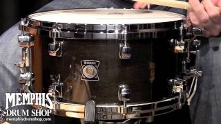 Video thumbnail for Yamaha 13 x 6.5 Sensitive Series Maple Snare Drum - Black Maple by Memphis Drum Shop