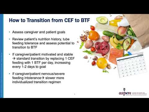 Transitioning to Blenderized Tube Feeding: Inpatient/Outpatient Settings and Insurance Coverage