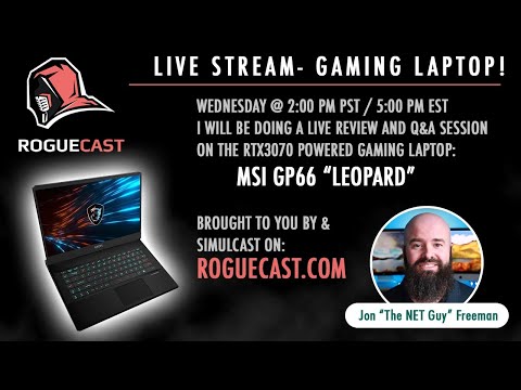 MSI GP 66 Gaming Laptop - Live Review / Discount / Performance Test