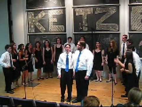 JHU's Ketzev performing "Hey Hey" - Fall Concert '08