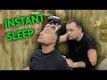 EASY SLEEP On Barber Chair ASMR SLEEP Session In Real Barber Shop