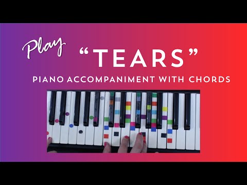 Tears - Easy Piano Tutorial - Clean Bandit Louisa Johnson