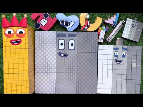 Looking for Numberblocks NEW 4131 Puzzle Tetris Space ASMR  | Numberblocks Satisfying Video