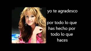 Jenni Rivera - Yo Te Agradesco Letra Lyrics