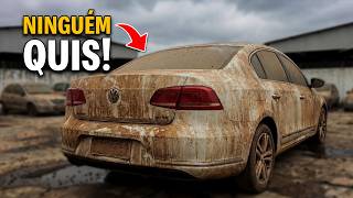 COMPREI esse PASSAT TSI de SINISTRO que NINGUÉM QUIS por R$55 MIL no LEILÃO! VALEU A PENA?
