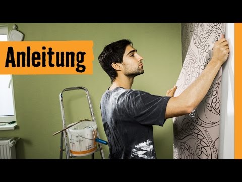 Vliestapete tapezieren | HORNBACH Meisterschmiede