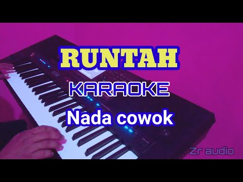 RUNTAH [karaoke] nada cowok - Doel sumbang