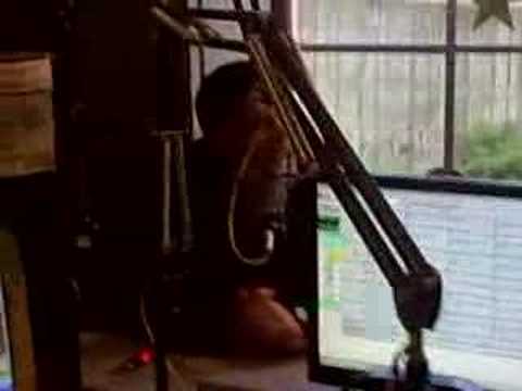Josh Gracin performs in B104.7 studio