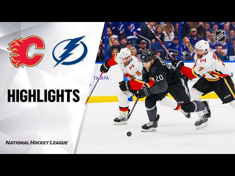 NHL Highlights | Flames @ Lightning 2/29/20
