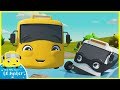 Nursery Rhymes Wheels On The Bus Go Buster Baby Cartoons Kids Videos Wheelsonthebus