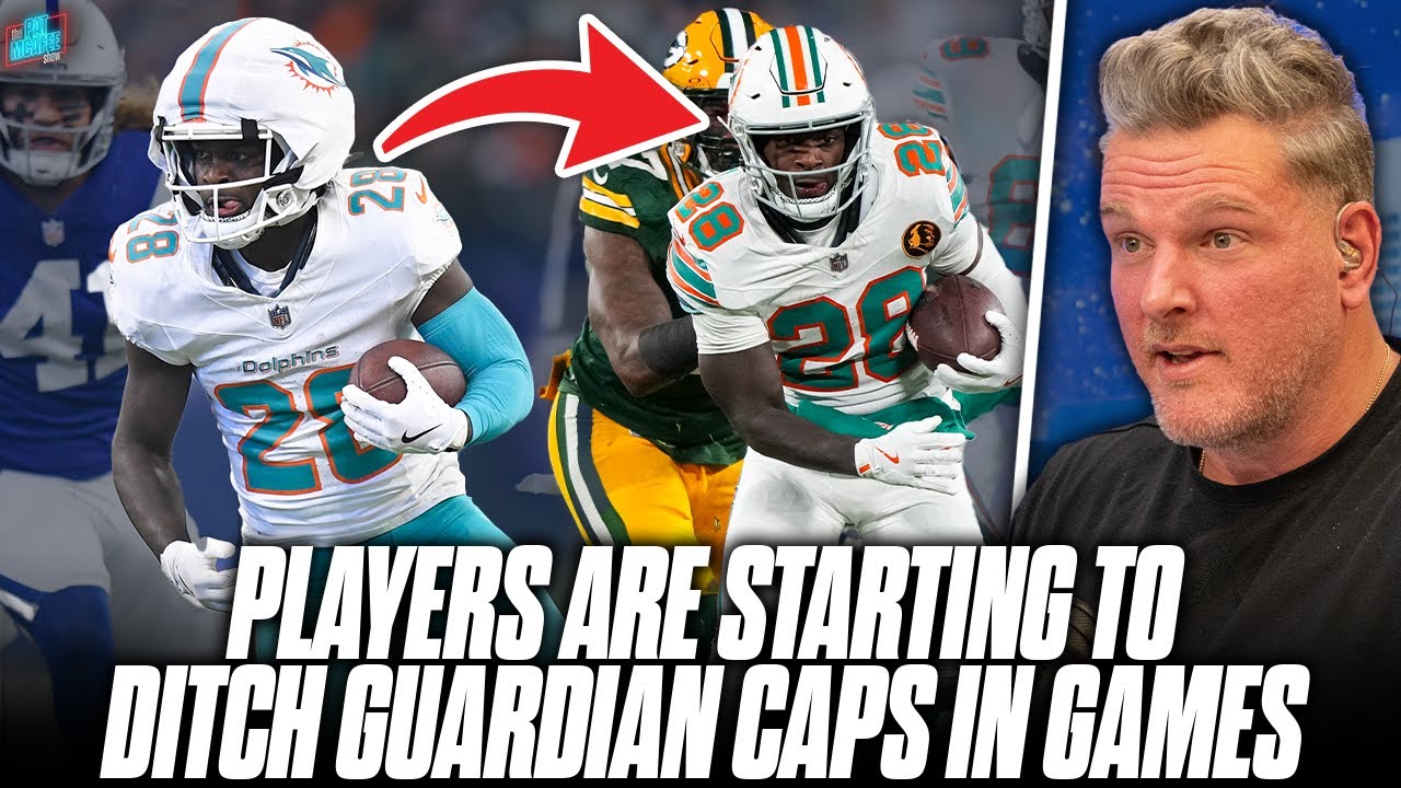 NFL Players Are Starting To Abandon Their Guardian Caps... | Pat McAfee Show