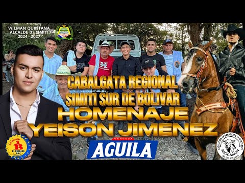 Homenaje Yeison Jimenez - Cabalgata Regional Simiti Sur Bolivar- #yeisonjimenez #caballistas #4K 