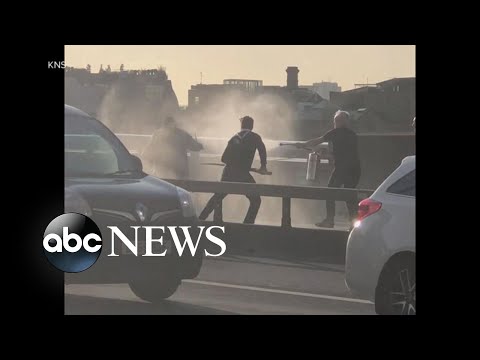 Citizens take down terrorist on London Bridge