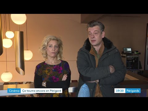 Thumbnail of the video: Sur le tournage de "Stella est amoureuse" à Bergerac