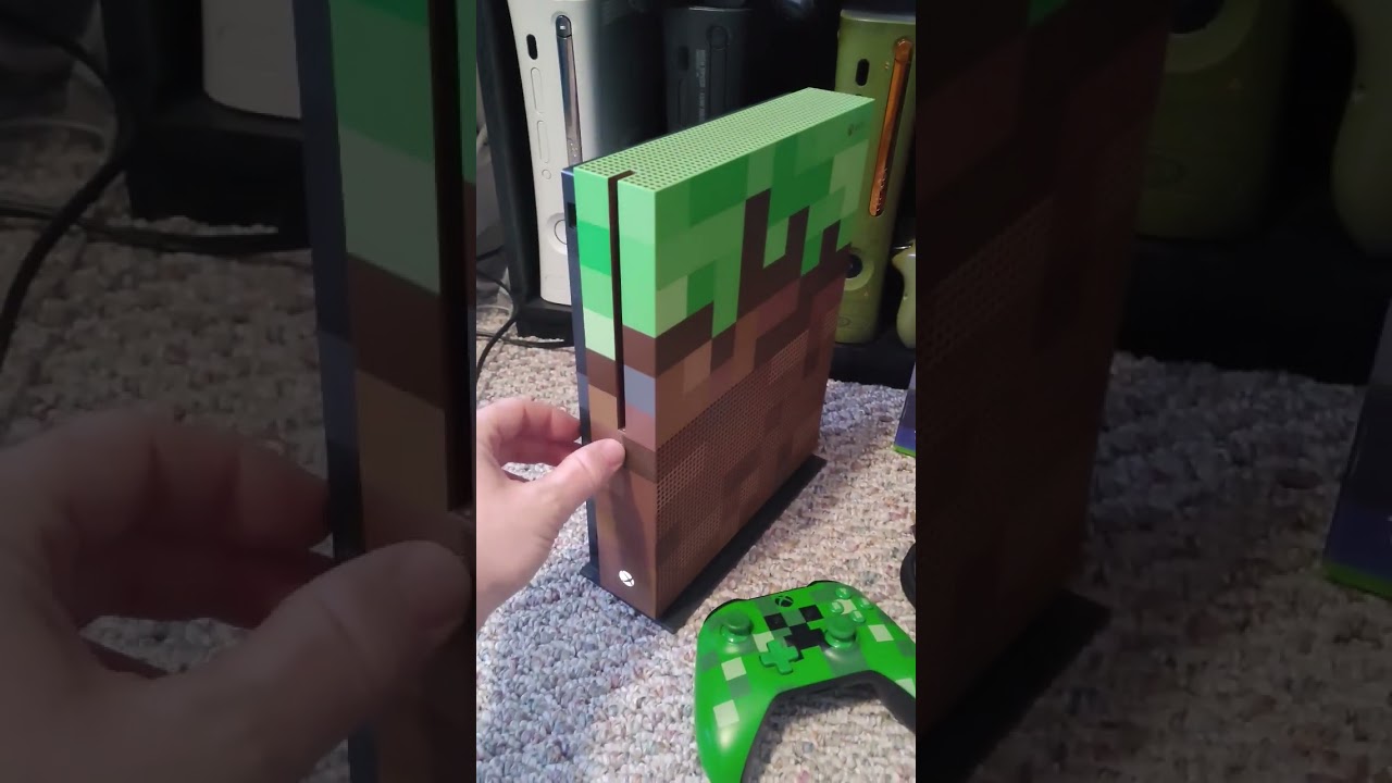 Minecraft Xbox One Console 2024 #minecraft #xboxone #limitededition #2024 #mojang #rare #soundon