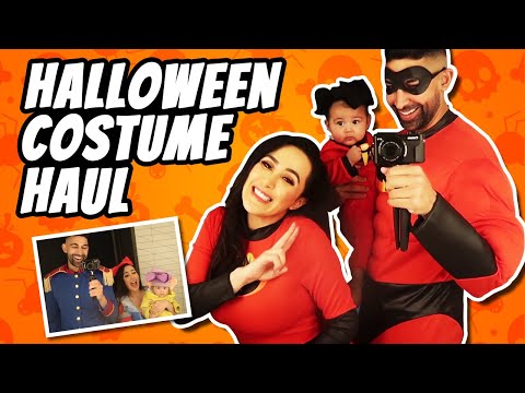 Trying On Halloween Costumes (Baby's First Time) | Dhar and Laura music video cover