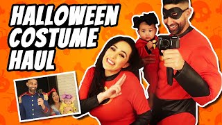 Trying On Halloween Costumes (Baby’s First Time) | Dhar and Laura