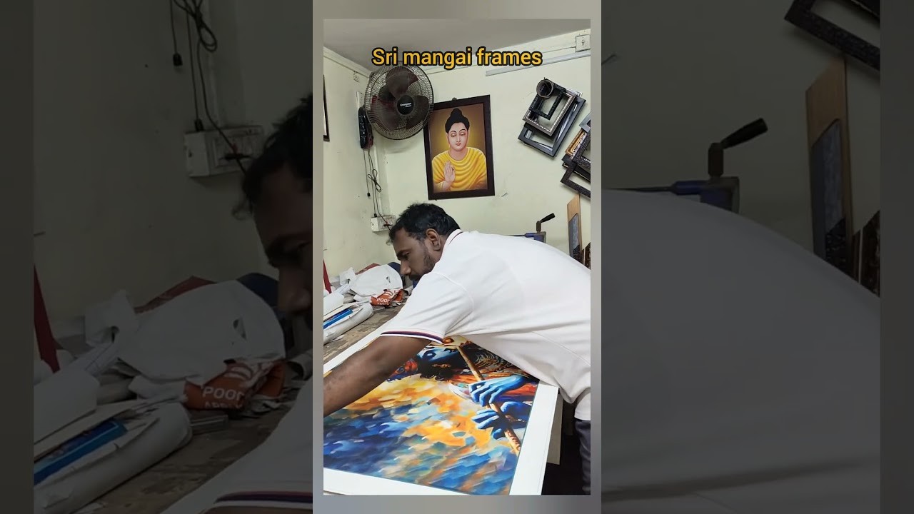 Radha Krishna - 48×30 Canvas Print With 3