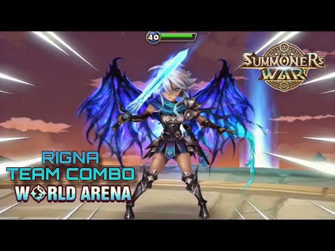 Rigna Team Combo in World Arena Ep. 2 - Summoners War