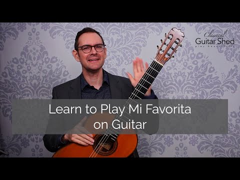 Learn to Play Mi Favorita on Guitar - full tutorial