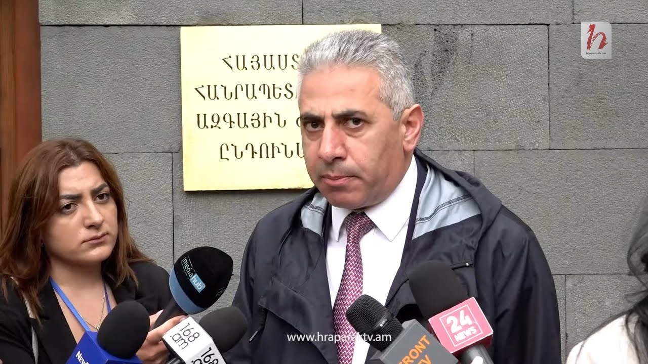 Էդգար Ղազարյանը խորհրդարան է եկել ՔՊ-ականների հետ հանդիպման